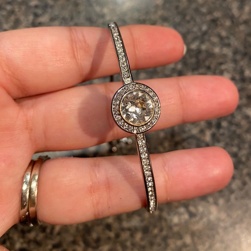Sterling Silver Zirconium Bracelet